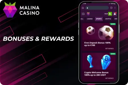 Promotions & Incentives at Malina Casino